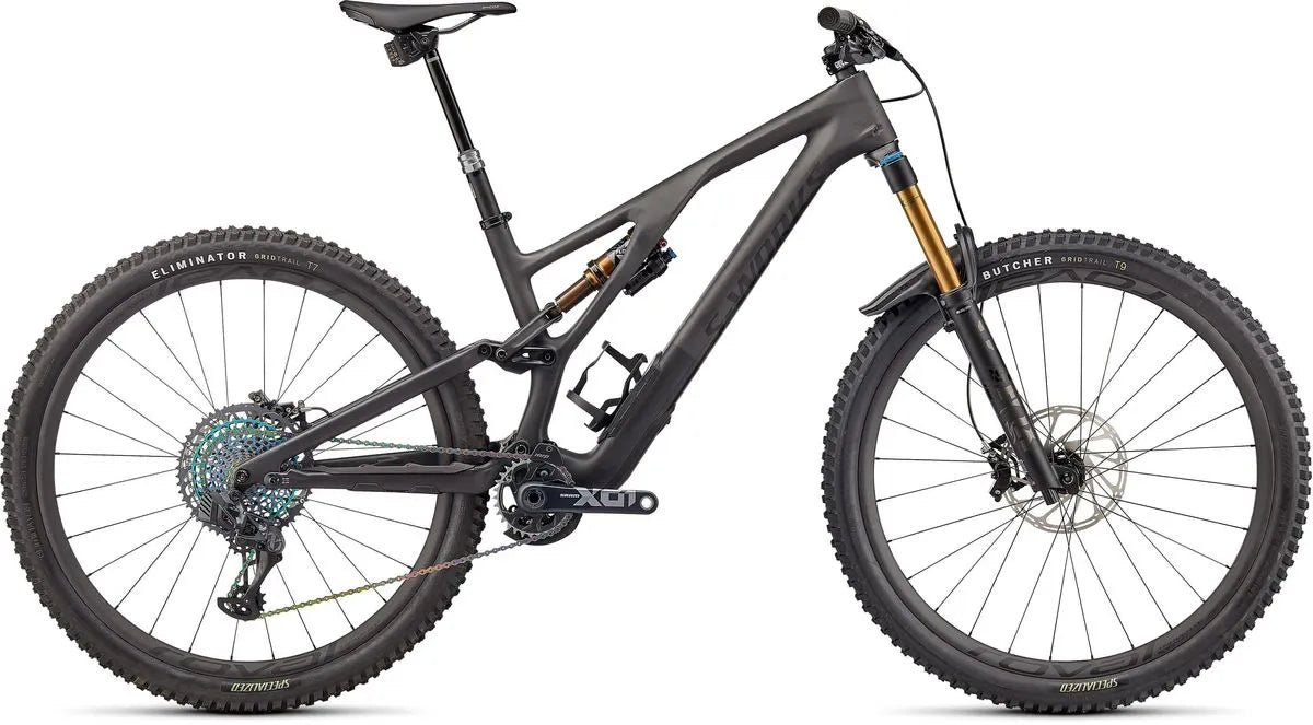 Specialized Stumpjumper Evo S-Works Satin Brushed Blackiquid